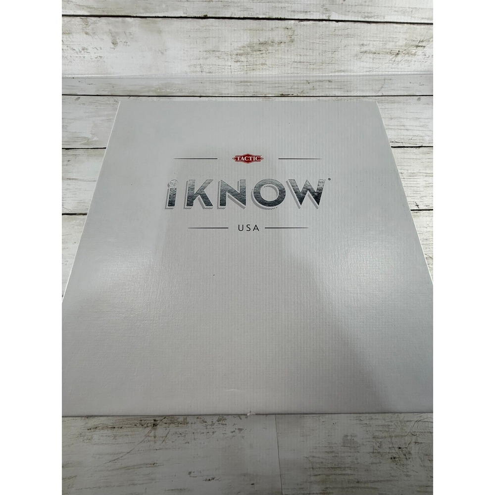 iKNOW USA Board Game Tactic Games Trivia Strategy Tabletop Game 1600 Questions